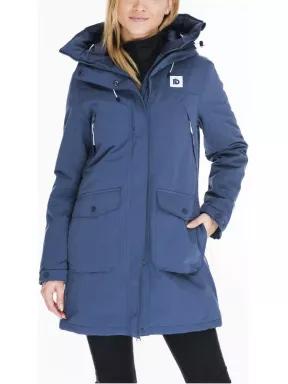 Fundango DIXIE Parka Jacket női télikabát sötétkék színben 1