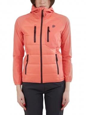 Fundango Mina Hybrid jacket női softshell kabát narancssárga színben 1