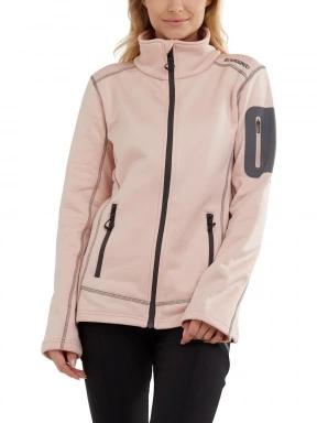 Fundango Antila Fleece Jacket női polár pulóver rózsaszín színben 1