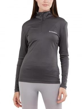 Fundango Yade Baselayer női aláöltöző felső szürke színben 1