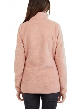 Fundango Vinona Fleece Pullover női pulóver rózsaszín színben 3