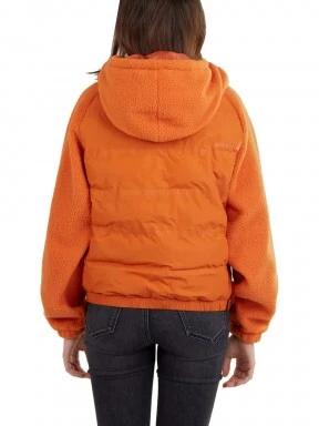Fundango Frila Hybrid Jacket női utcai kabát narancssárga színben 3