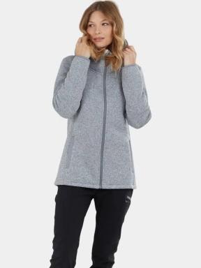 Fundango Ara Fleece Jacket női polár pulóver szürke színben 1