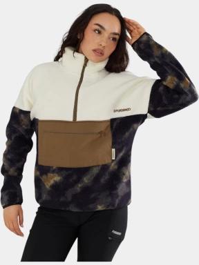 Fundango Riva Hybrid Pullover női hibrid felső zöld színben 1