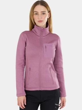 Fundango Antilles Melange Jacket női polár pulóver rózsaszín színben 1