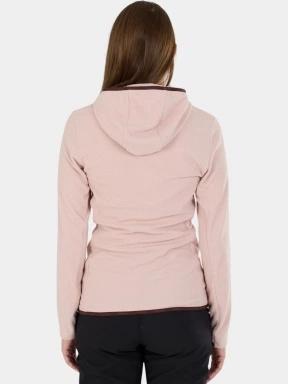Fundango Nigata Full Zip Hoodie női hibrid felső rózsaszín színben 3