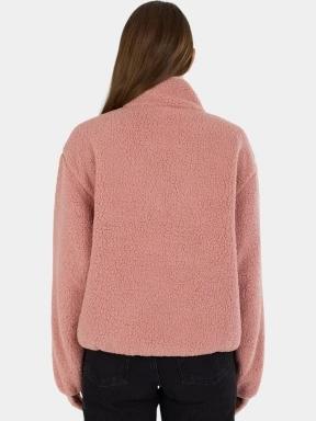 Fundango Pacha Fleece Jacket női polár pulóver rózsaszín színben 3