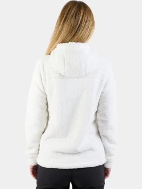 Fundango Zealand Plush Pile Jacket női polár pulóver fehér színben 3