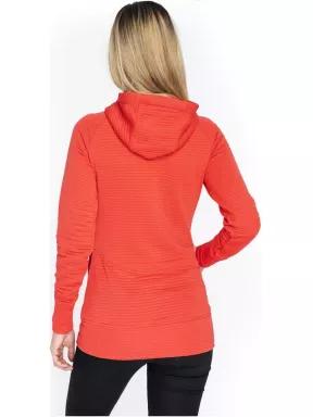 Fundango Share női polár pulóver magenta színben 3