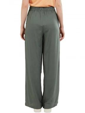 Fundango Poppy Pants női hosszú nadrág oliva színben 3