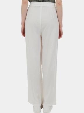 Fundango Poppy Pants női hosszú nadrág fehér színben 3