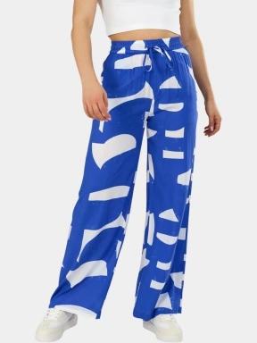 Fundango Poppy Pants női nyári nadrág kék színben 1