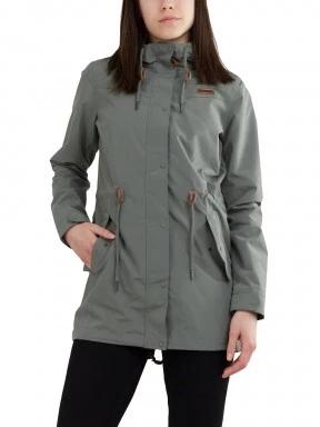 Fundango Tapara Waterproof Jacket női esőkabát zöld színben 1