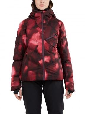 Fundango Elyra Padded Jacket női steppelt síkabát piros színben 1