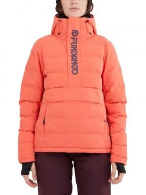 Fundango Everett Padded Anorak női steppelt síkabát piros színben 1