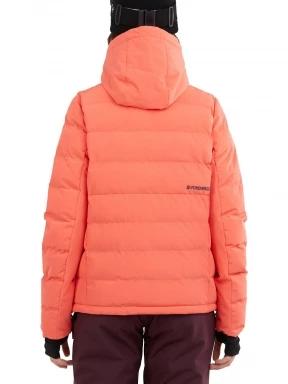 Fundango Everett Padded Anorak női steppelt síkabát piros színben 3