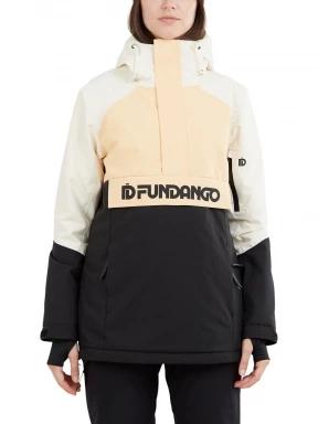 Fundango Birch Logo Anorak női síkabát sárga színben 1