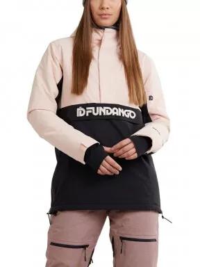Fundango Birch Logo Anorak női síkabát rózsaszín színben 1