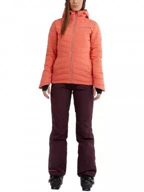 Fundango Punch Padded Jacket női steppelt síkabát piros színben 1