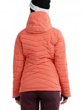 Fundango Punch Padded Jacket női steppelt síkabát piros színben 3