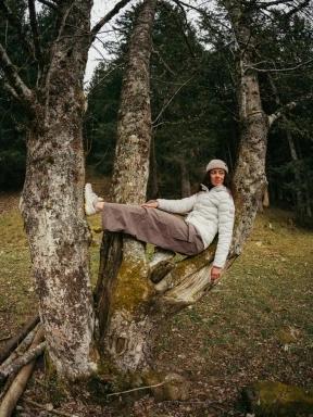 Fundango Nova Cargo Pants női tréning nadrág barna színben 3