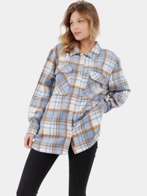 Fundango Ashley Shirt Jacket női ingkabát kék színben 3