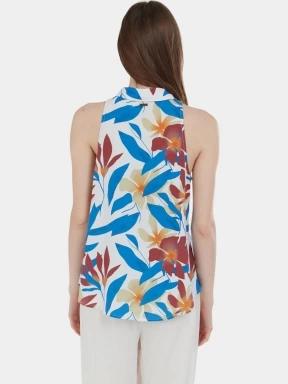 Fundango Myrto Sleeveless Shirt női blúz multikolor színben 3