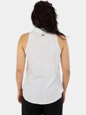 Fundango Myrto Sleeveless Shirt női ujjatlan póló homok színben 3