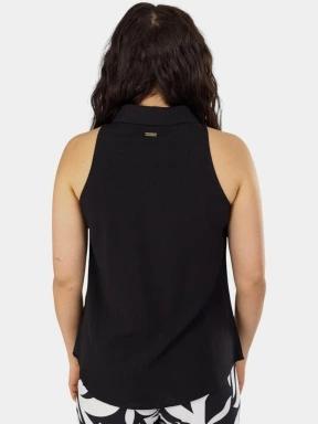 Fundango Myrto Sleeveless Shirt női ujjatlan póló fekete színben 3