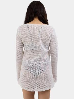 Fundango Shoreline Cover-up női strandruha fehér színben 3