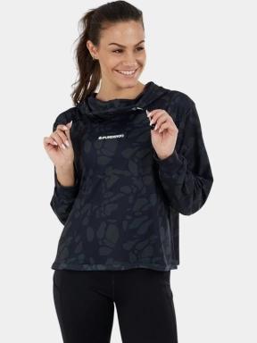 Fundango Helka Sweatshirt női kapucnis pulóver fekete színben 1