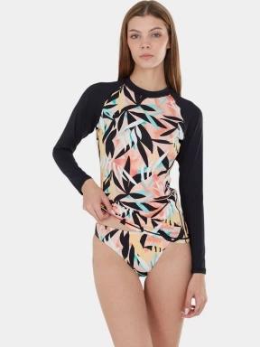 Fundango Joyce Long Sleeve Rashguard női hosszú ujjú lycra fekete színben 1