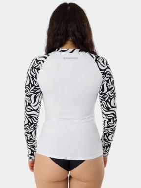 Fundango Joyce Long Sleeve Rashguard női hosszú ujjú lycra fekete színben 3