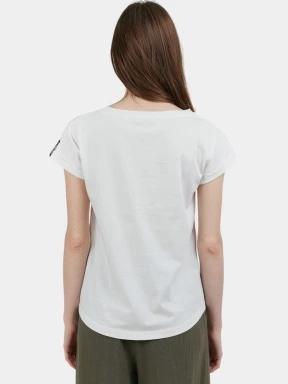 Fundango Lima T-shirt női rövid ujjú póló fehér színben 3