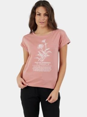 Fundango Lima T-shirt női rövid ujjú póló rózsaszín színben 1