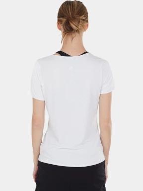 Fundango Hanabi T-shirt női rövid ujjú sport póló fehér színben 3