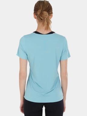 Fundango Hanabi T-shirt női rövid ujjú sport póló világoskék színben 3