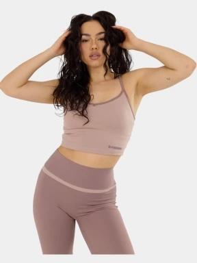 Fundango Aero Crop Top női crop top rózsaszín színben 1