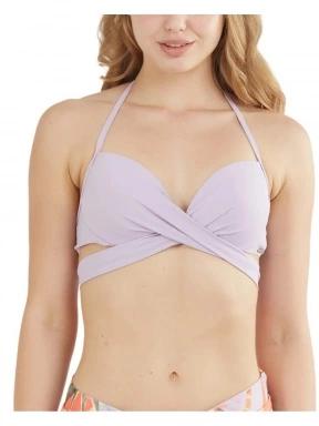 Fundango Lola Twisted Top női bikini felső lila színben 1