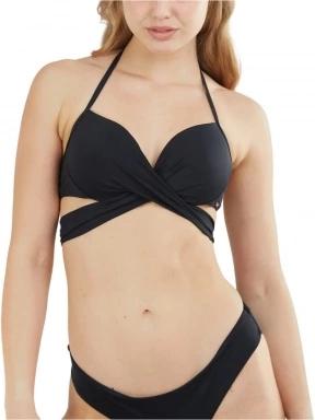 Fundango Lola Twisted Top női bikini felső fekete színben 1