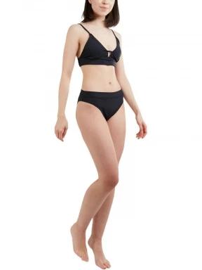 Fundango Sahara V-neck Cami Top női bikini felső fekete színben 3
