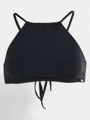 Fundango Hogg High Neck Top női bikini felső fekete színben 1