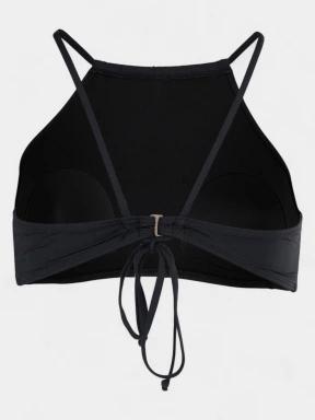 Fundango Hogg High Neck Top női bikini felső fekete színben 3