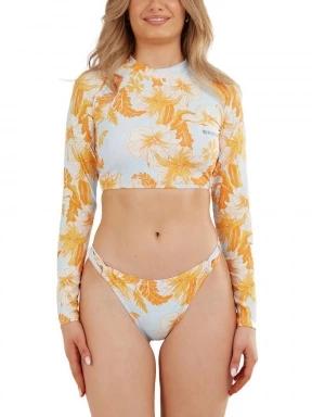 Fundango Amelia Surf Top női bikini felső narancssárga színben 1