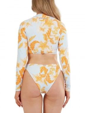 Fundango Amelia Surf Top női bikini felső narancssárga színben 3