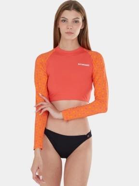 Fundango Amelia Surf Top női bikini felső rózsaszín színben 1