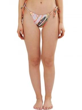 Fundango Innisfil Ties-side Bottoms női bikini alsó lila színben 1