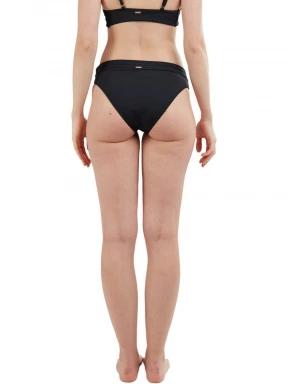 Fundango Sahara Mid Waist Full Bottoms női bikini alsó fekete színben 3
