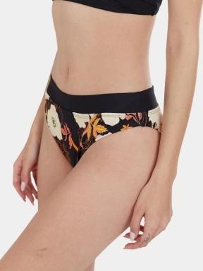Fundango Sahara Mid Waist Full Bottom női bikini alsó fekete színben 1