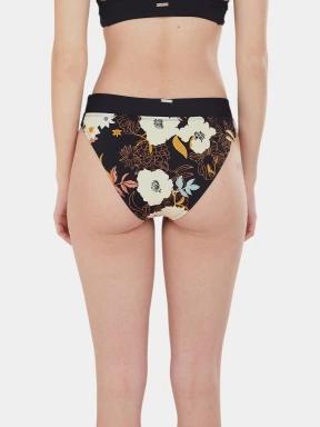Fundango Sahara Mid Waist Full Bottom női bikini alsó fekete színben 3